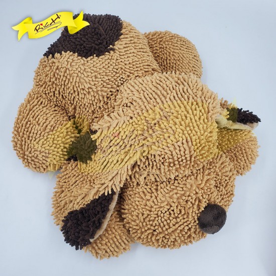 可愛扒扒公仔攬枕 - 咖啡色狗 (60cm)