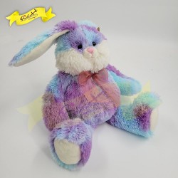 扎染彩兔- 薰衣草紫色  35cm