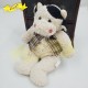 米白色可愛公仔牛牛 (28cm)