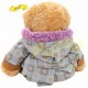 熊公仔Teddy Bear 淺啡連絲絨冷外套 (63cm)