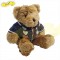 傳統熊公仔Teddy Bear 啡色- 連絲絨冷針織衣服 (43cm) 