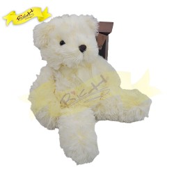 熊公仔Teddy Bear 混色白色 (43cm)