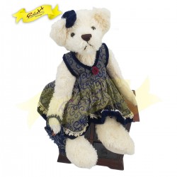 熊公仔米色 teddy bear連套裝 (30cm) 