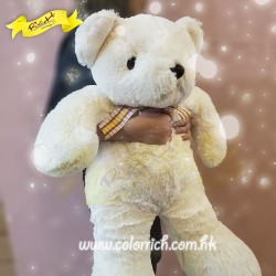 大熊公仔Teddy Bear 米白色 (72cm)