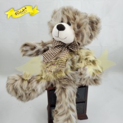 長毛豹紋熊 Teddy Bear (45cm) 