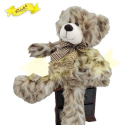 長毛豹紋熊 Teddy Bear (45cm) 