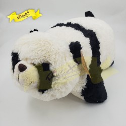 公仔攬枕抱枕/靠墊(2種變身Cushion) - 熊貓 (45cm x 37cm)