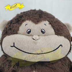 公仔攬枕抱枕/靠墊 - 猴子 (56cm)