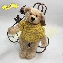 RICH設計手造馬海毛(Mohair)熊連絲絨冷冷衫22cm