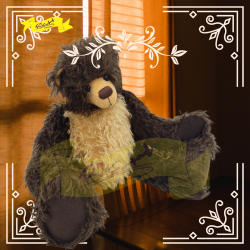 Rolo - 英國設計師手造馬海毛(Mohair)熊