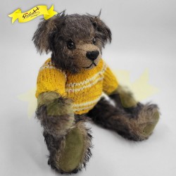 RICH設計手造馬海毛(Mohair)熊連絲絨冷冷衫32cm