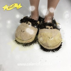 可愛動物拖鞋 28cm - 猴子