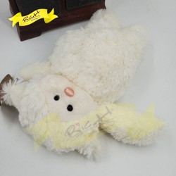米白色可愛公仔羊咩咩 (28cm)