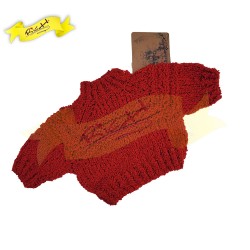 針織冷衫細碼(S) - 紅色 (15cm X 13cm)