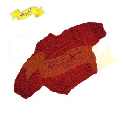 針織冷衫細碼(S) - 紅色 (15cm X 13cm)