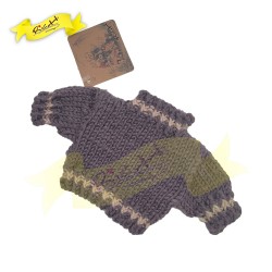 針織冷衫加細碼(XS) - 紫灰色 (11cm X 9cm)