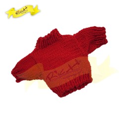 針織冷衫加細碼(XS) - 紅色 (9cm X 10cm)